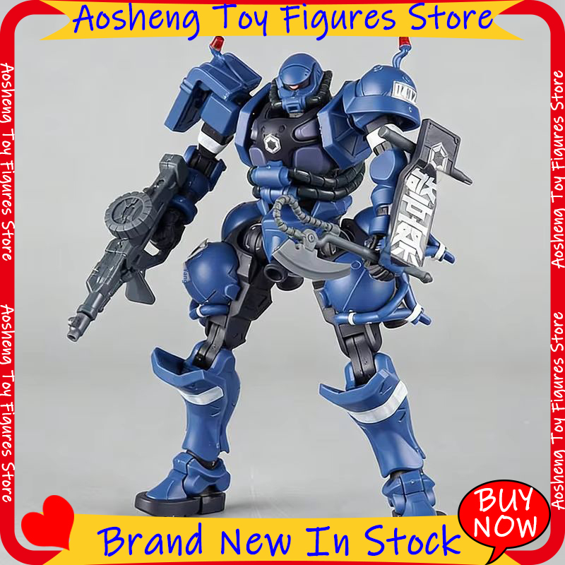 Model Kit Gundam Wing - HG 1/144 Gquuuuuux Militärpolizei Zaku Bausatz-Modell