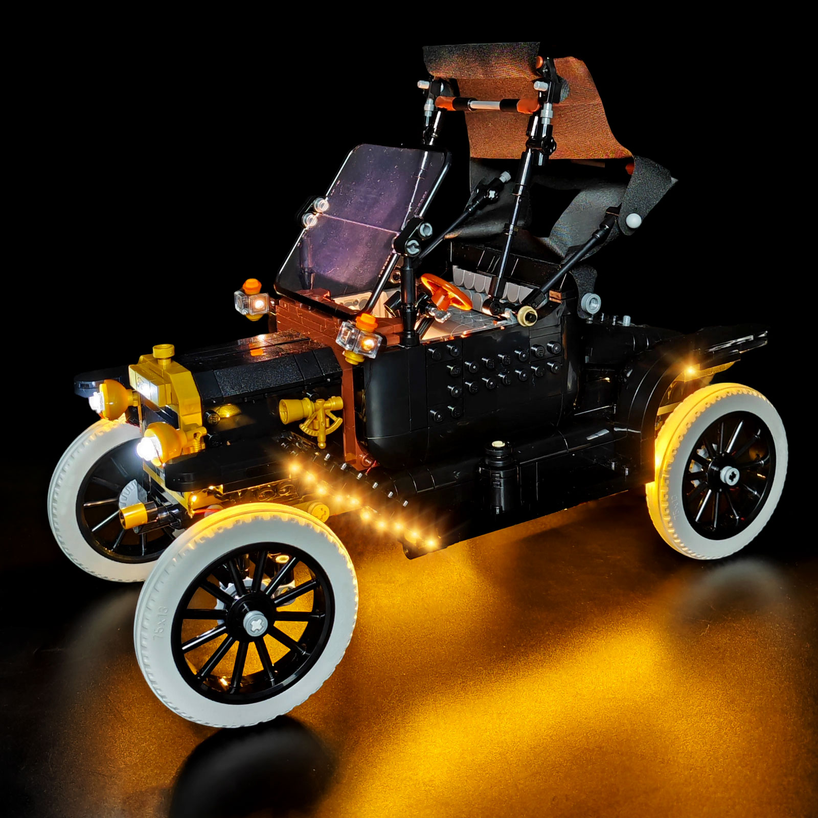 Model Kit Companies - LYBMTWF LED-Beleuchtungsset, kompatibel mit Lego 11376