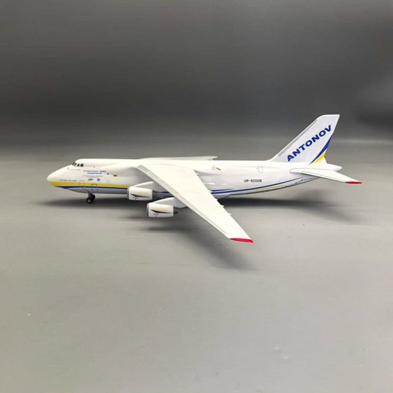 Model Kit Ukraine - 1/165 Ukraine An-124 Transportflugzeug 42cm Flugzeugmodell