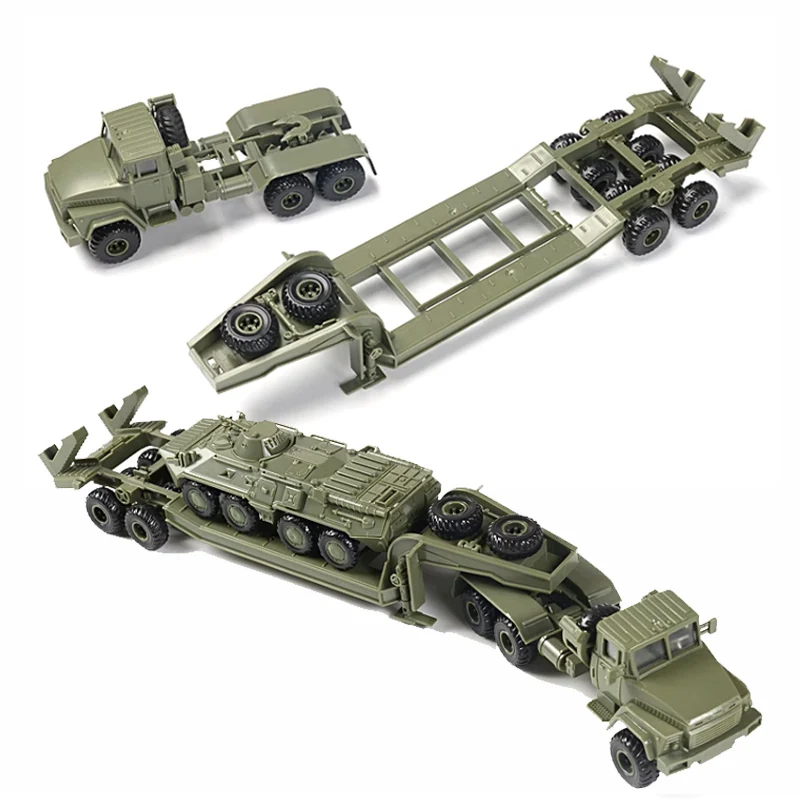 Model Kit Ukraine - 1/72 Ukraine KRAZ260B Sattelschlepper Militärfahrzeug LKW