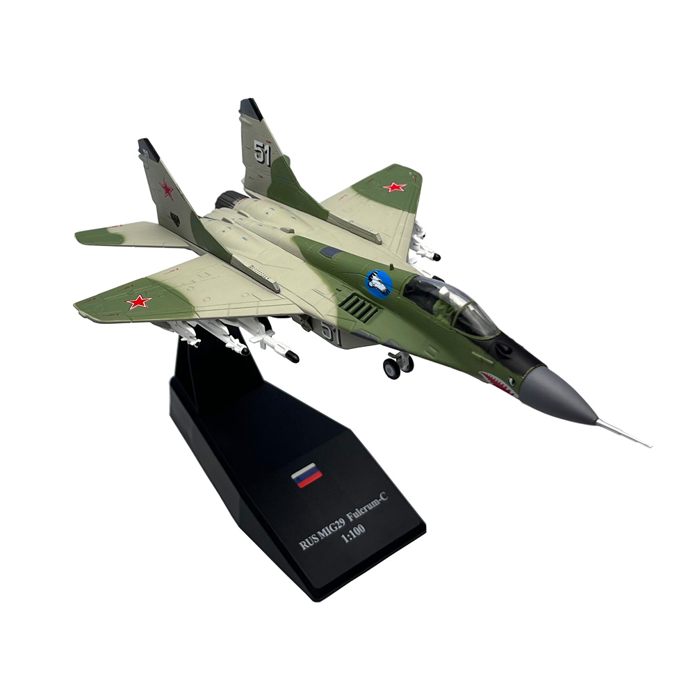 Model Kit Aircraft - Maßstab 1:100, russischer MIG-29 Mig29 Fulcrum