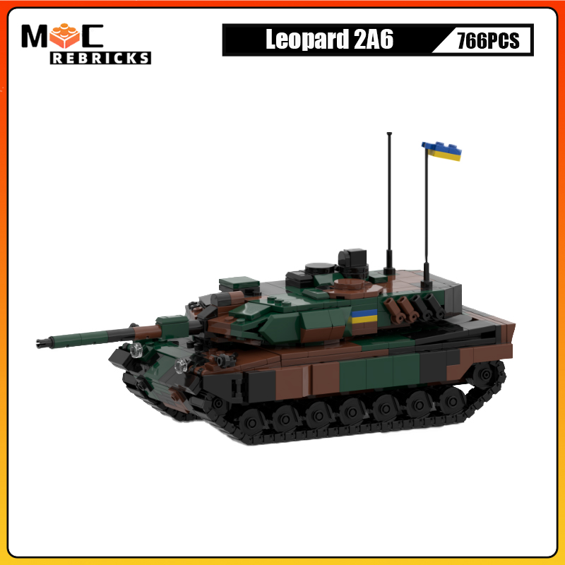 Model Kit Ukraine - Militär Modell Armee Leopard 2A6 Ukraine