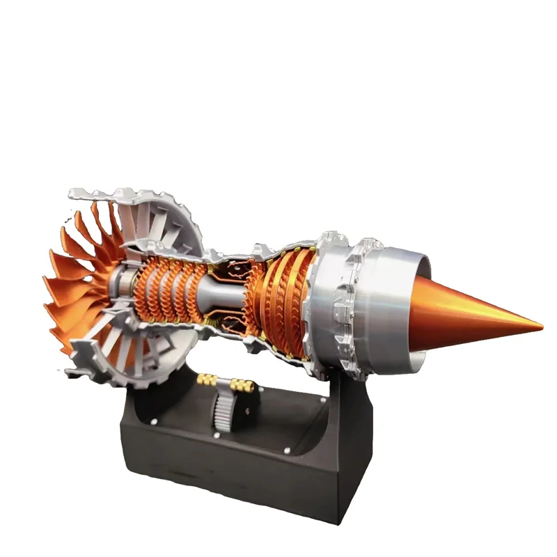 Model Kit Jet Engine - 27cm DIY Turbofan Motor Luftfahrt Modell