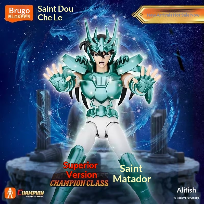 Model Kit Kiryu - Brugo Blokees Saint Seiya Dragon Shiryu