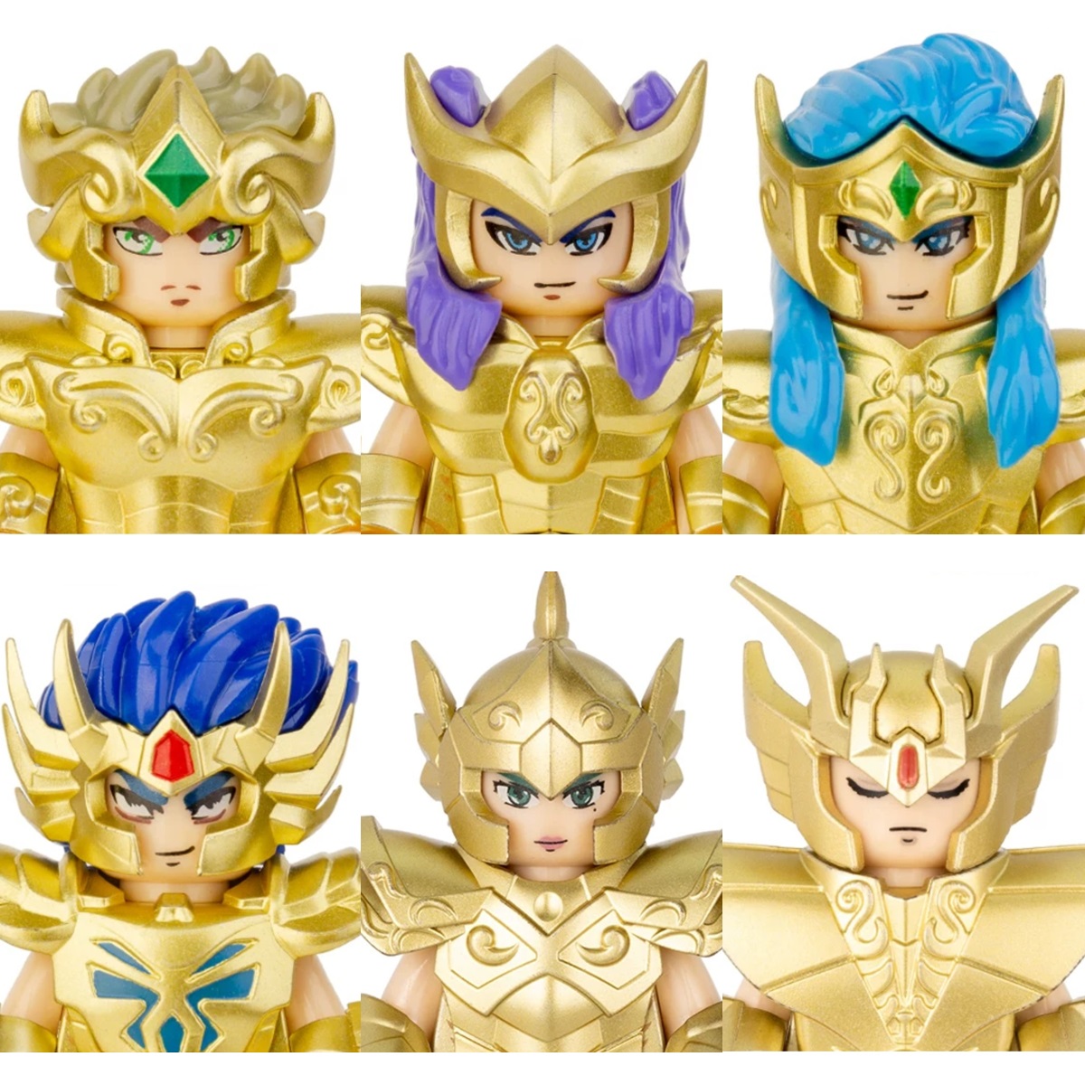 Model Kit Kiryu - Tempelruinen Feueruhr-Szene Saint Seiya Set Baustein-Set