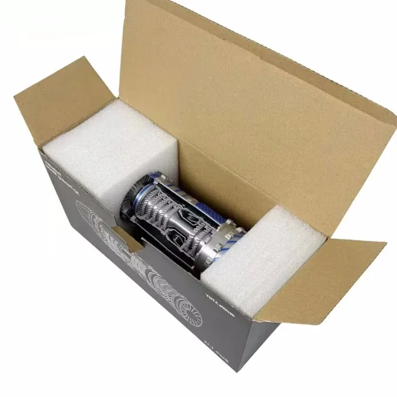 Model Kit Jet Engine - J-35A 1:14 Turbofan-Triebwerksmodell 3D-Gedrucktes Kampfjet-Turbojet-Triebwerksmodell-Bausatz Wissenschaftliches