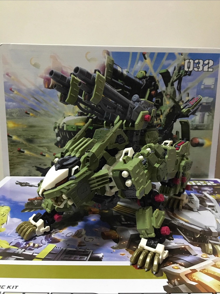 Model Kit Keroro - BT Bausteine ZOIDS RZ-041 Liger ZERO