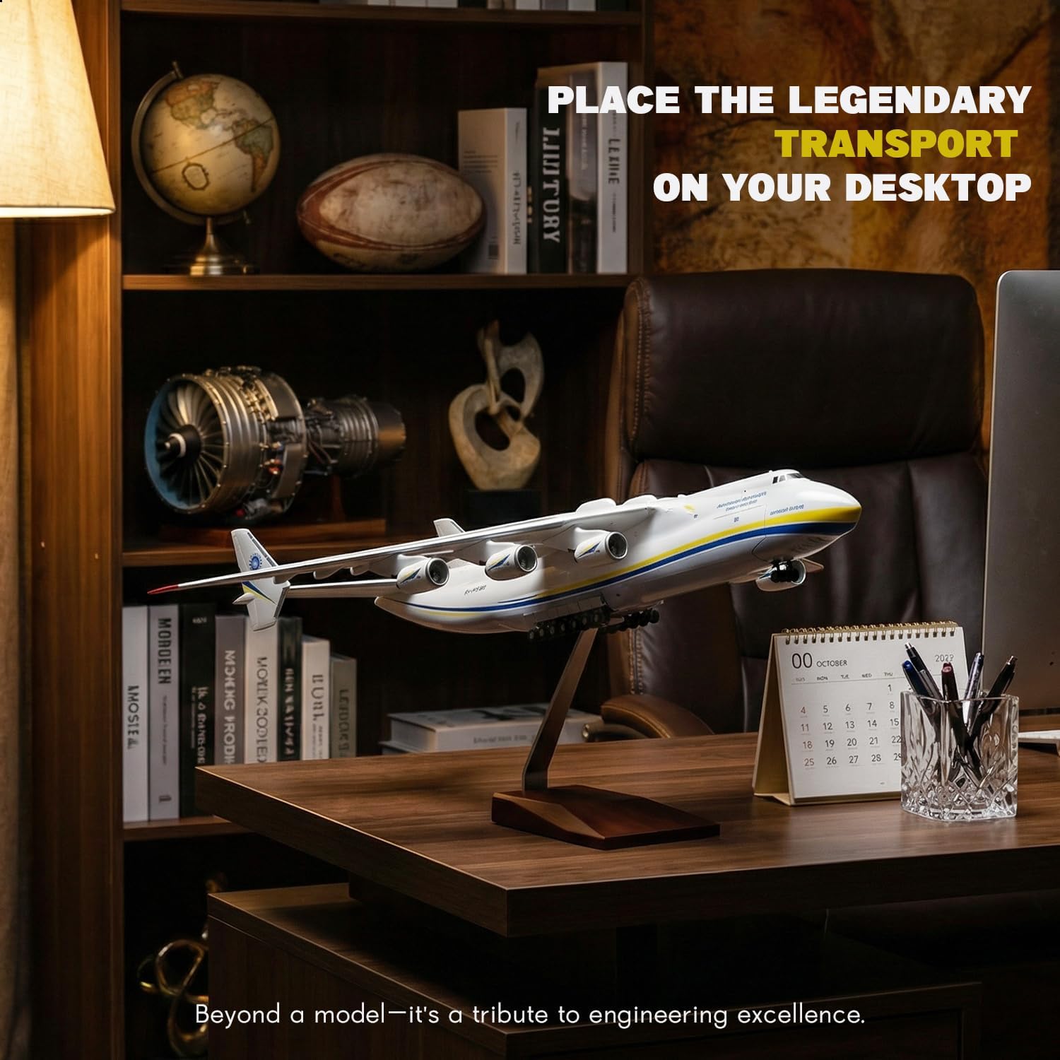 Model Kit Ukraine - Antonov AN-225 Mriya 1/200 Maßstab Modellflugzeug-Bausatz