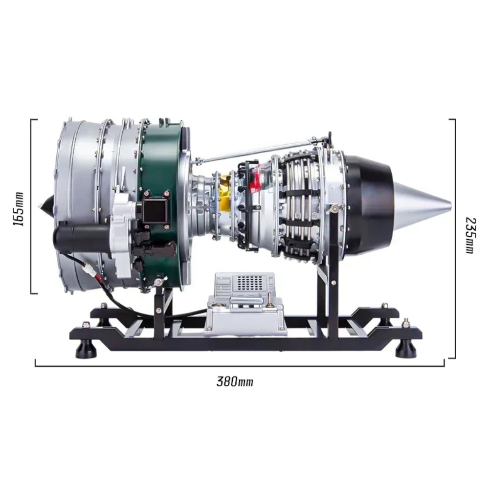 TECHING 1/10 Metall-Jet-Turbin – Model Kit Jet Engine Bewertung und Preis