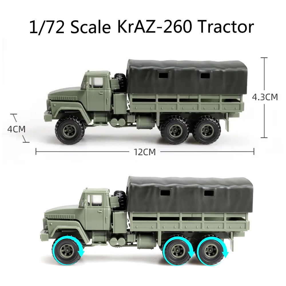 4D 1/72 Ukraine KRAZ260 Schwer – Model Kit Ukraine Bewertung und Preis