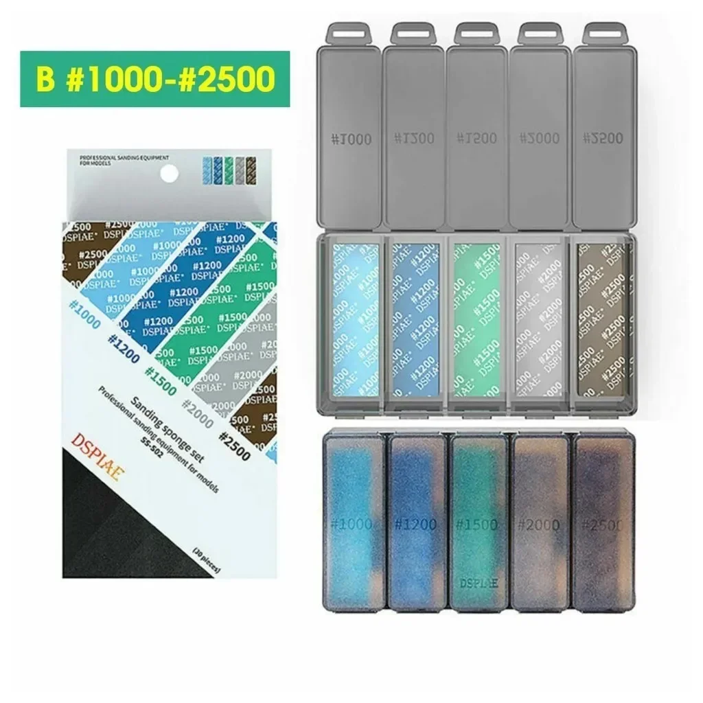 DSPIAE Schwammschleifpapier SS – Model Kit Runner Organizer Bewertung und Preis