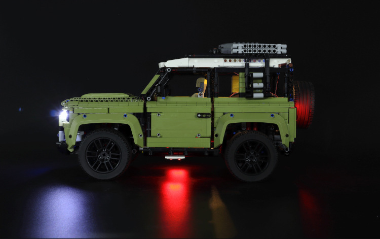 LED-Lichtset für LEGO Defender – Model Kit Companies Bewertung und Preis