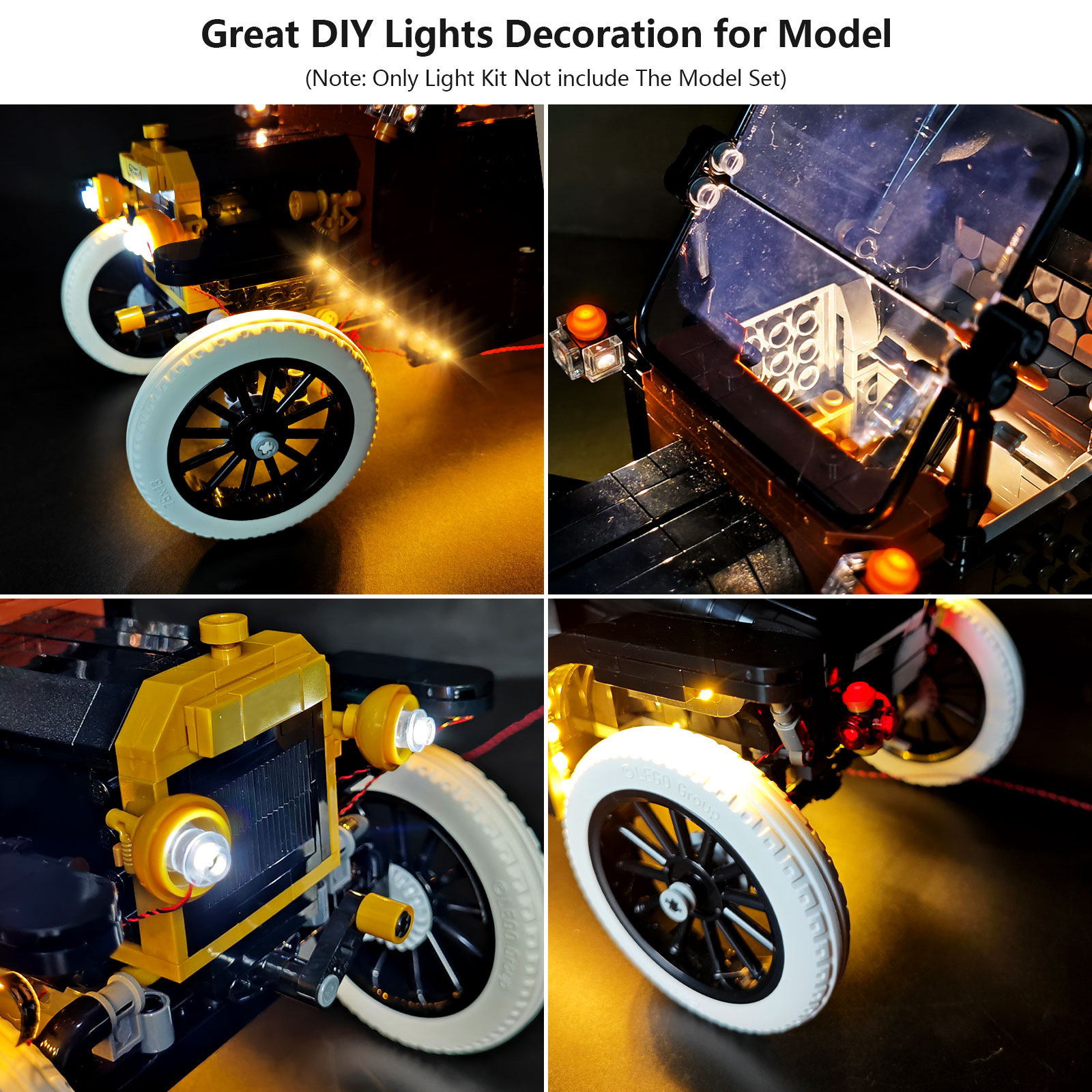LYBMTWF LED-Beleuchtungsset, k – Model Kit Companies Bewertung und Preis
