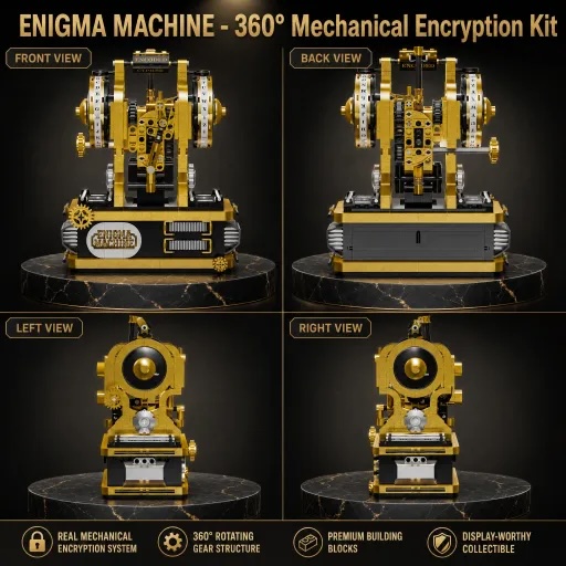 Enigma-Maschine Baukasten-Set  – Model Kit Companies Bewertung und Preis