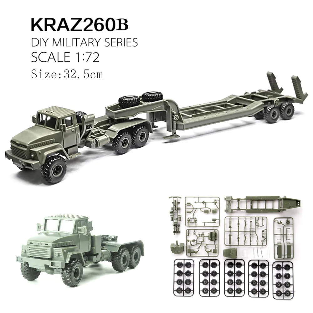 1/72 Ukraine KRAZ260B Sattelsc – Model Kit Ukraine Bewertung und Preis