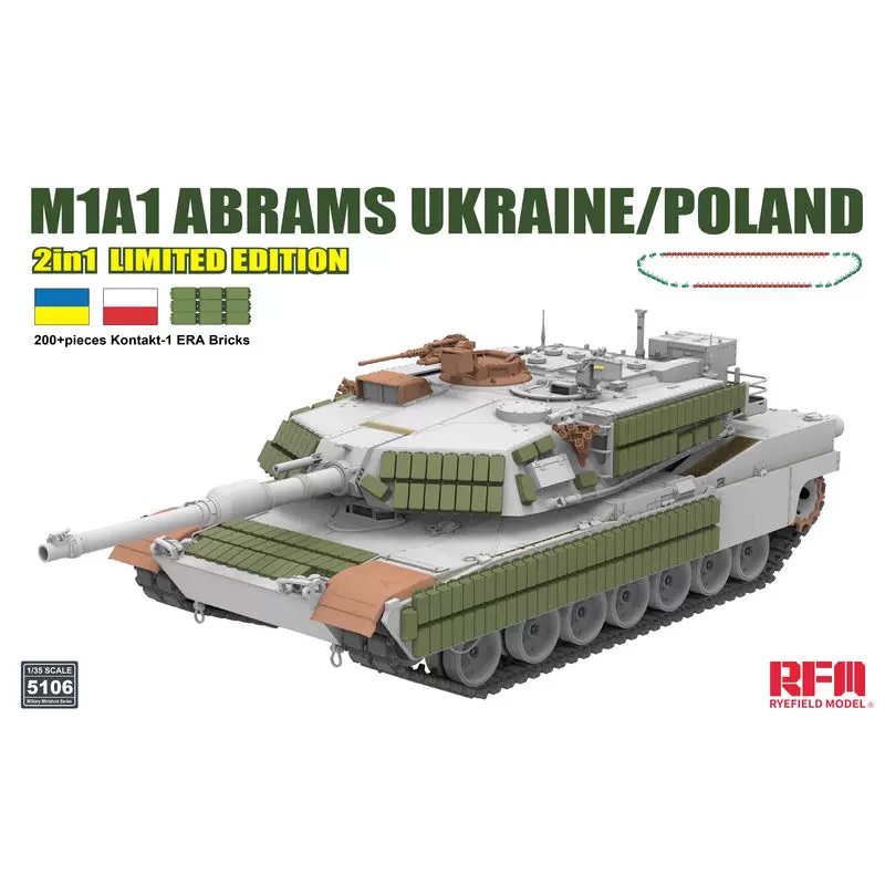 Rye Field 5106 1:35 Maßstab M1 – Model Kit Ukraine Bewertung und Preis