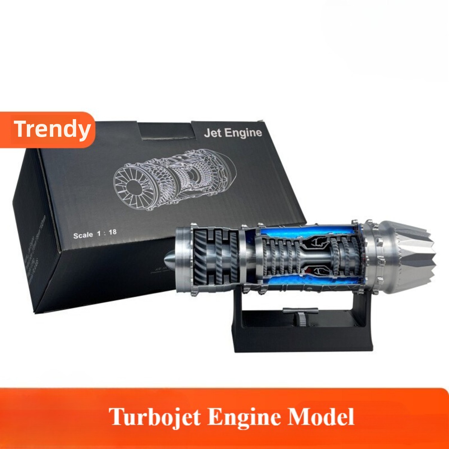 Micro J35 Kampfjet-Motor-Model – Model Kit Jet Engine Bewertung und Preis