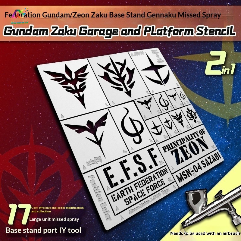 Alexen AJ0078 Edelstahl-Airbru – Model Kit Gundam Wing Bewertung und Preis