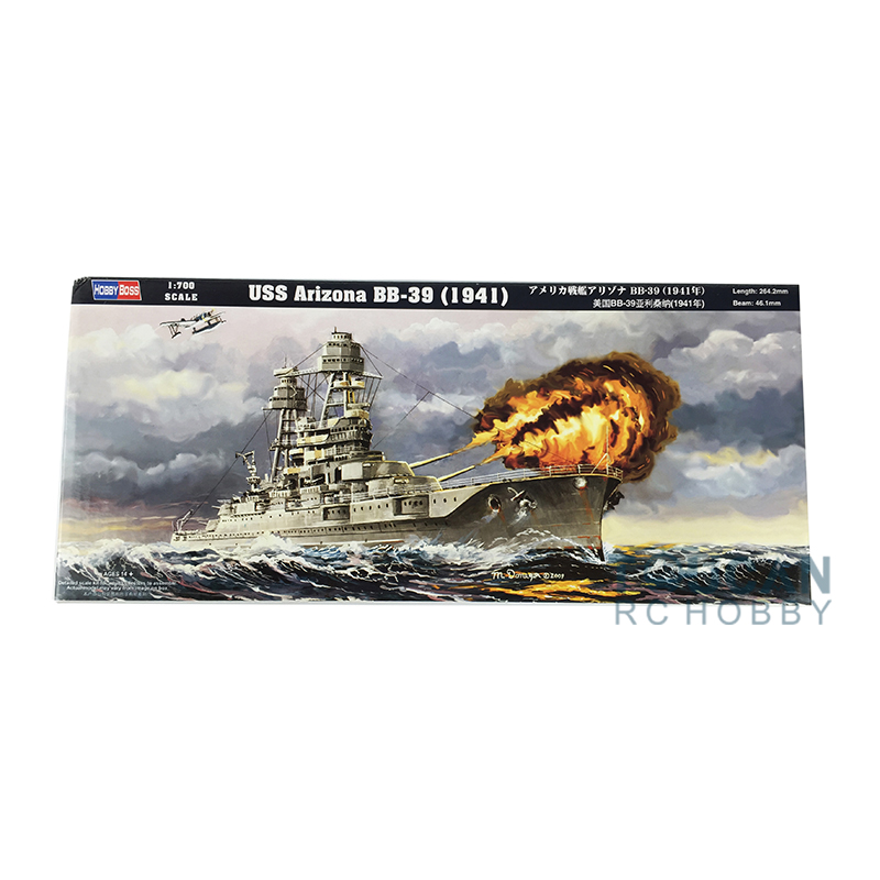 Hobby Boss 1/700 USS Arizona B – Model Kit Uss Arizona Bewertung und Preis