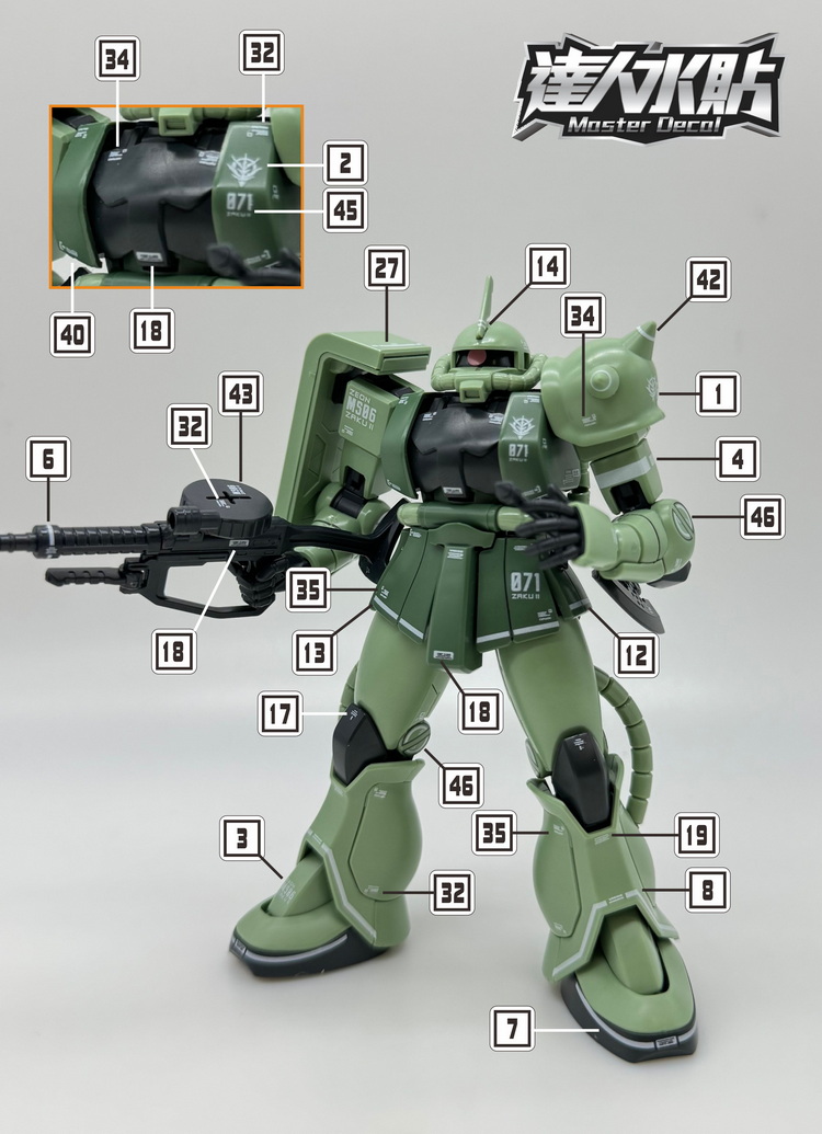 Master Decal H028 Fluoresziere – Model Kit Gundam Wing Bewertung und Preis