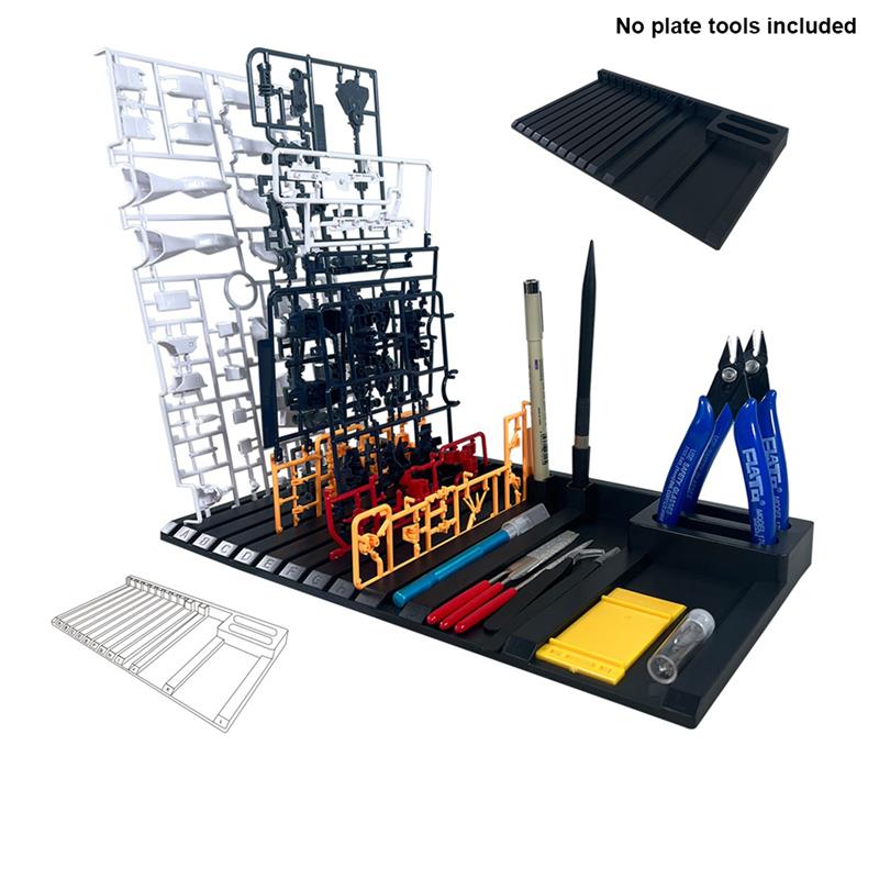 Stücke Regal Werkzeughalter Pl – Model Kit Runner Organizer Bewertung und Preis