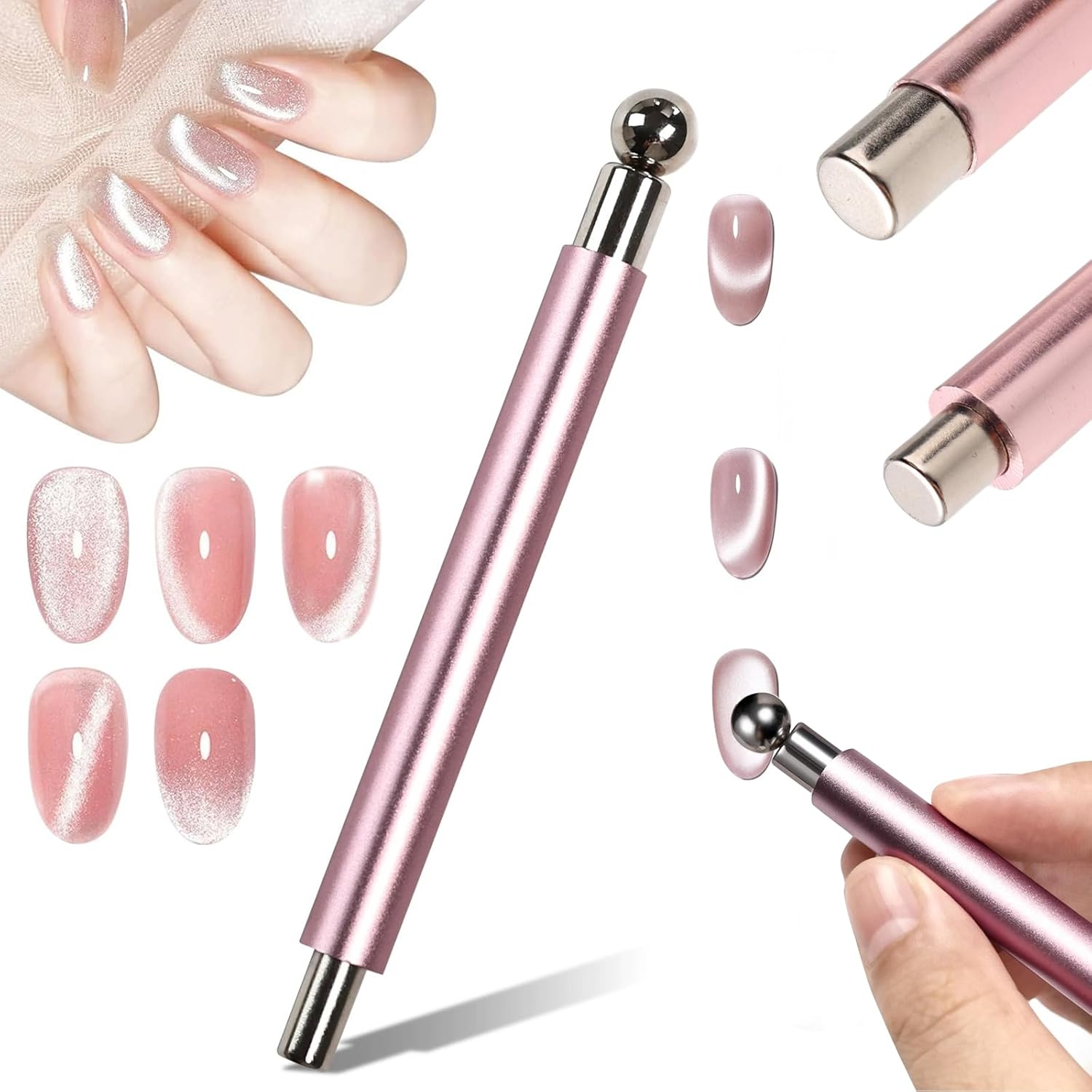 1/2 Stück Katzenaugen-Magnetku – Sanding Stick Set Bewertung und Preis