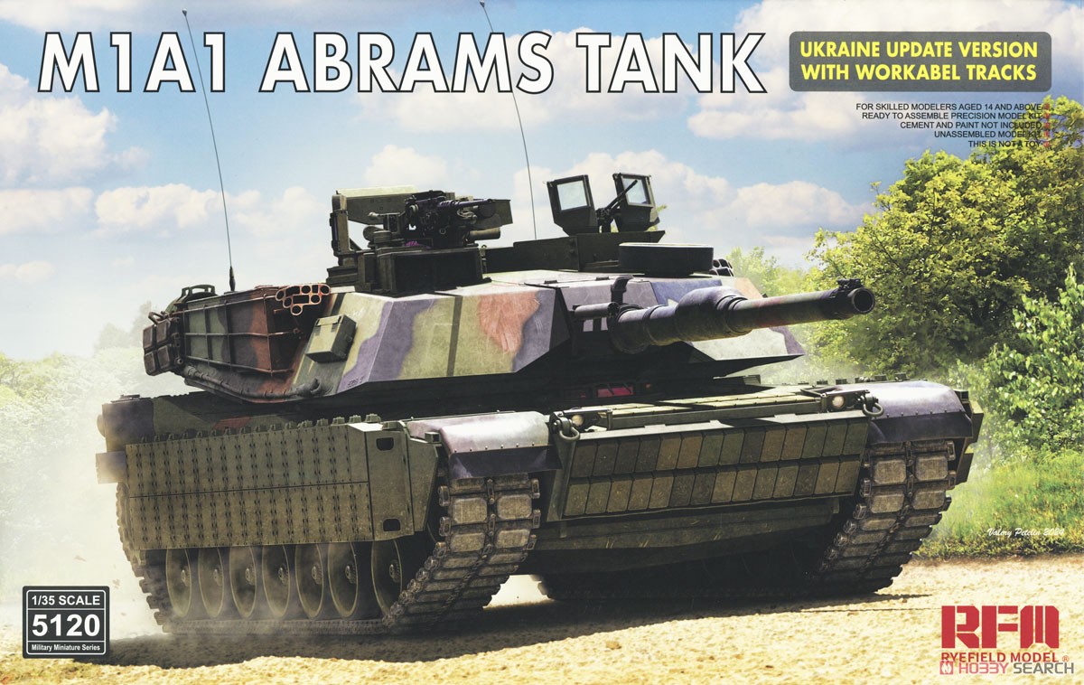 Rye Field 5120 M1A1 Abrams MBT – Model Kit Ukraine Bewertung und Preis
