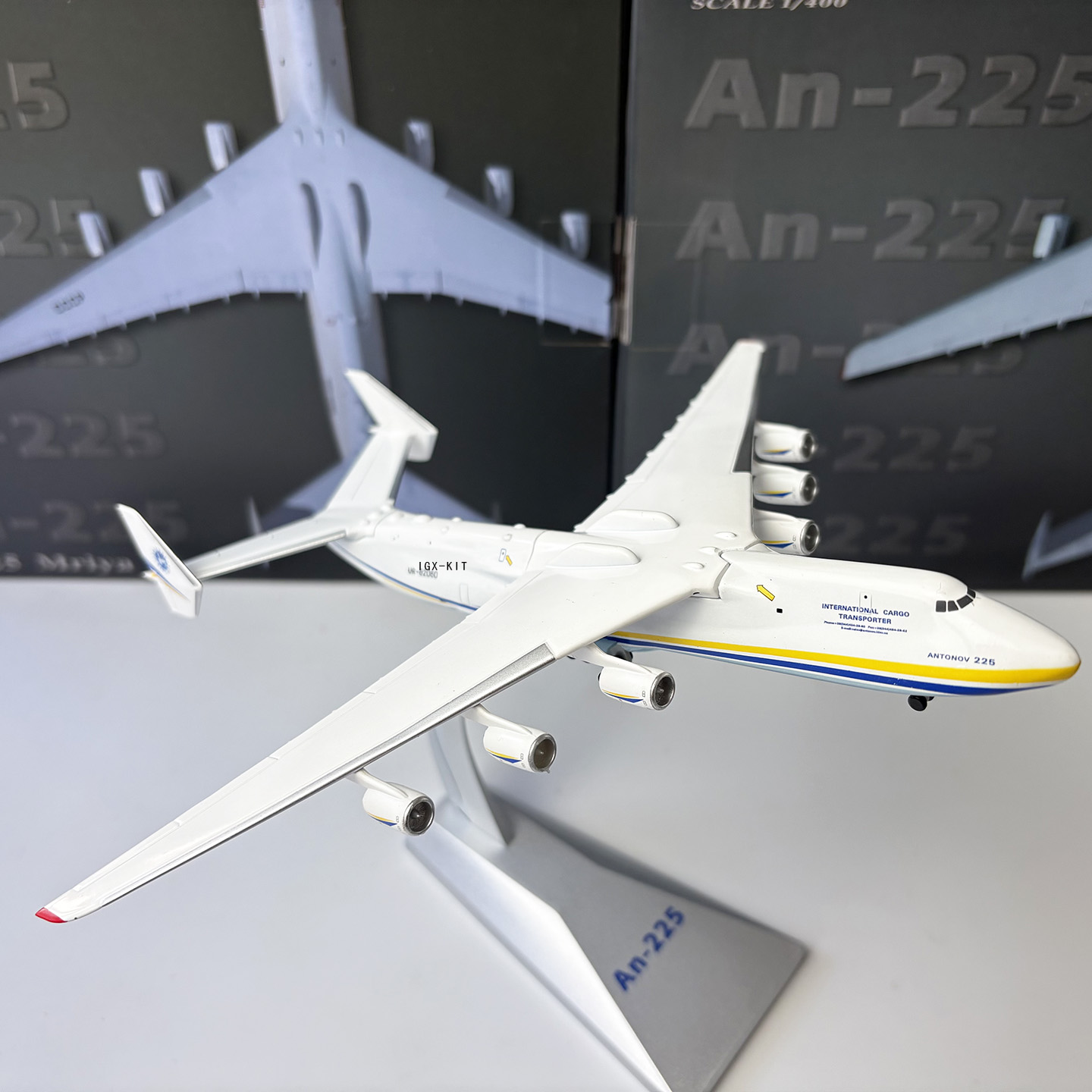 1/400 Maßstab AN225 Schwerlast – Model Kit Ukraine Bewertung und Preis