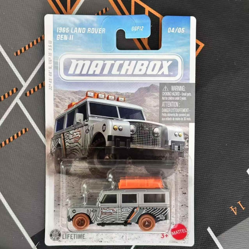 MATCHBOX Diecast Auto 1:64 Gel – Model Kit Land Rover Bewertung und Preis