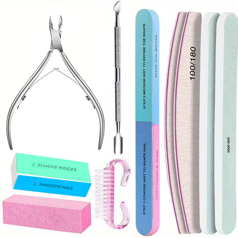 10-teiliges Nagelkunst-Set mit – Sanding Stick Set Bewertung und Preis
