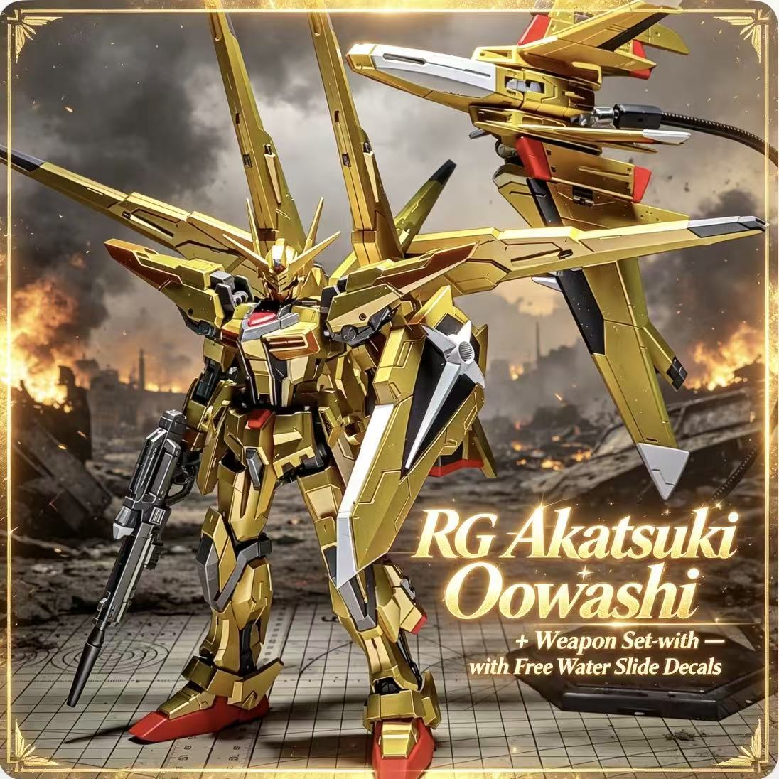 RG41 1/144 ORB-01 Akatsuki Oow – Model Kit Gundam Wing Bewertung und Preis